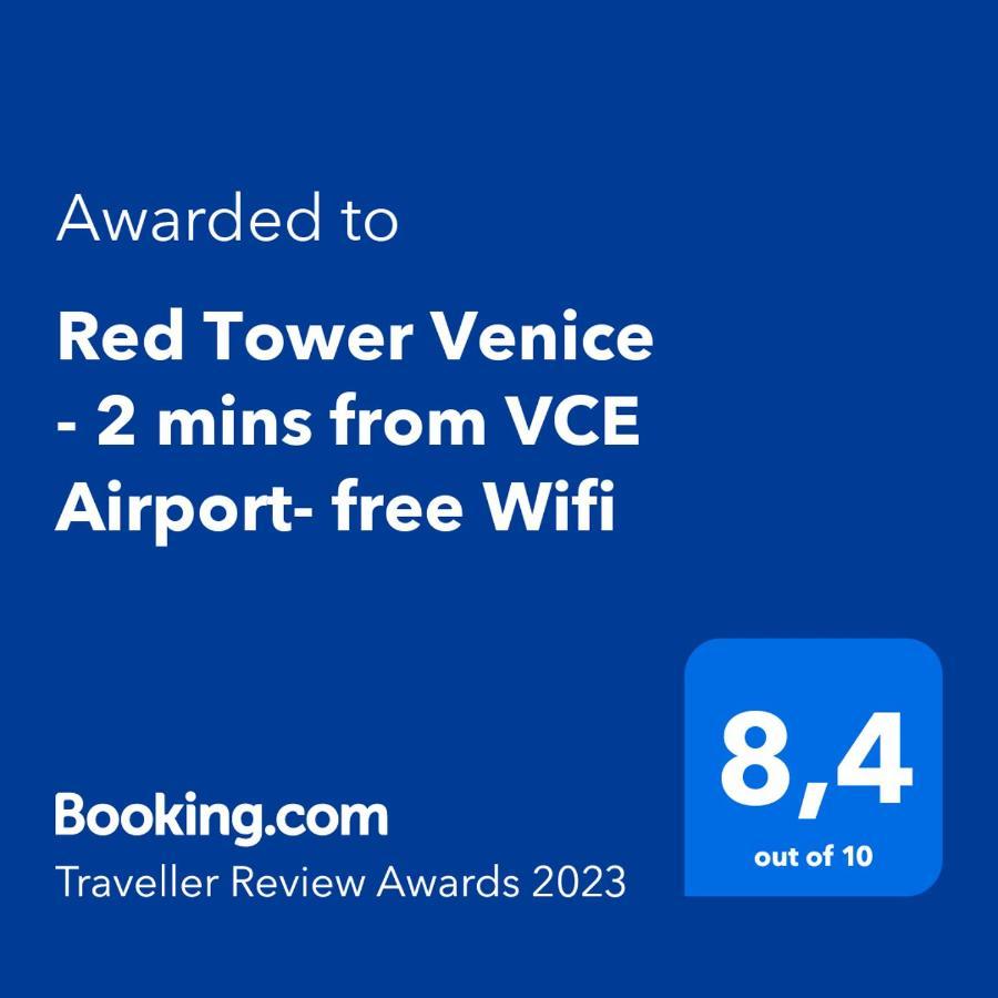 Red Tower Venice Apartment - 2 Mins From Vce Airport- Free Wifi Tessera Zewnętrze zdjęcie